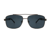 2023 High Quality Full Rim Frame Polarized Metal Double Bridge Sunglasses