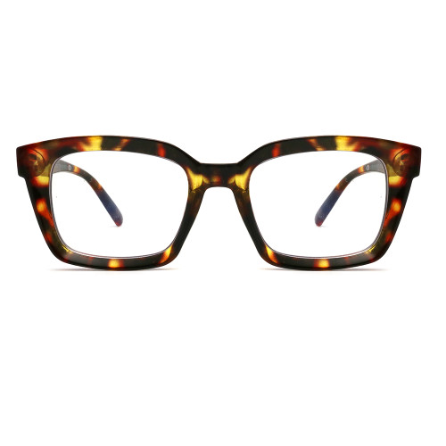 Comfortable Unisex plastic mens Tortoise reading glasses