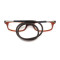 2024 New design long arms hang neck adjustable magnetic foldable TR90 reading glasses