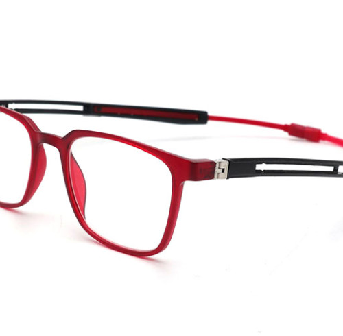 Unisex Hanging Neck TR90 Magnetic Eyeglass Reading Glasses Frames with Long Arms