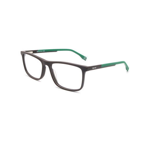 Full Rectangular Acetate Boys Optical Frame