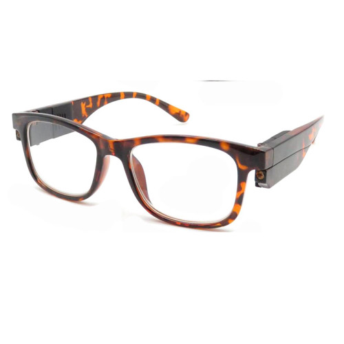 Factory Wholesale LED Reading Glasses with Lamp Unisex Lamp Presbyopic Glasses with Battery