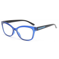 New Arrive Anti Blue Light Glasses Polygon Factory Wholesale Fashion Elegant Reading Glasses