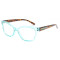 New Arrive Anti Blue Light Glasses Polygon Factory Wholesale Fashion Elegant Reading Glasses