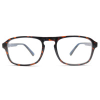 Custom Logo Fashion Luxury Plastic Square Women Men Multifocal Progressive Anti Blue Light Reading Glasses 2024