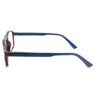 Custom Logo Fashion Luxury Plastic Square Women Men Multifocal Progressive Anti Blue Light Reading Glasses 2024