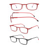 Anti-Blu-Ray Reading Glasses Ultra-Thin Paper Mobile Phone Holder Prescription Glasses Portable HD Eyeglass Lenses