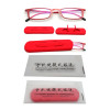 Anti-Blu-Ray Reading Glasses Ultra-Thin Paper Mobile Phone Holder Prescription Glasses Portable HD Eyeglass Lenses