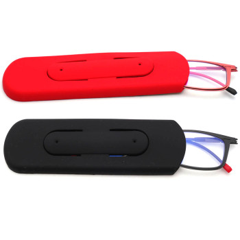 Anti-Blu-Ray Reading Glasses Ultra-Thin Paper Mobile Phone Holder Prescription Glasses Portable HD Eyeglass Lenses