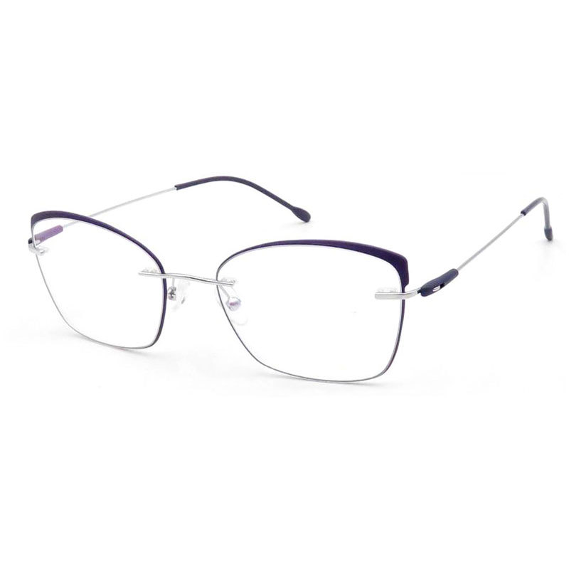 Retro Optical Eyeglasses spectacle frames metal optical frames Optical Eyeglasses Support customization