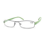 Classic Vintage Designer Women Men Slim Square Metal Frame Anti Blue Light Blocking Business Reading Glasses