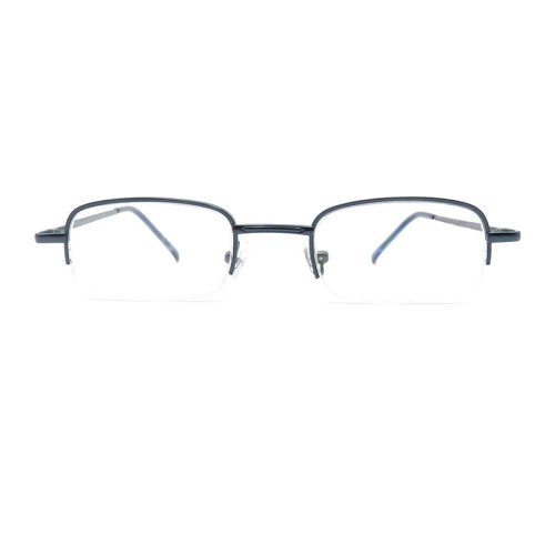 New Trend Metal Optical Glasses Facinnable Eyeglass Wholesale Spectacle Half Reading Glasses Frame Eyewear