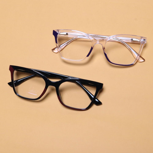 2024 Fashion Customized Factory Large Square CP Glasses Optical Frame