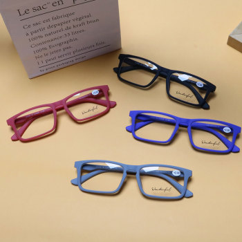 Readsun Wholesale New Arrival High Quality Fashion Square Shape Style Unisex Reading Glasses