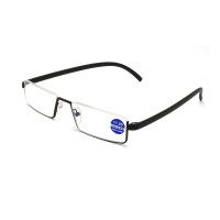 Half Frame Business Metal portable pen Eyeglasses Reading Glasses Frames for Men