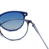 Original Designed Metal Based Frame With Acetate Clip On