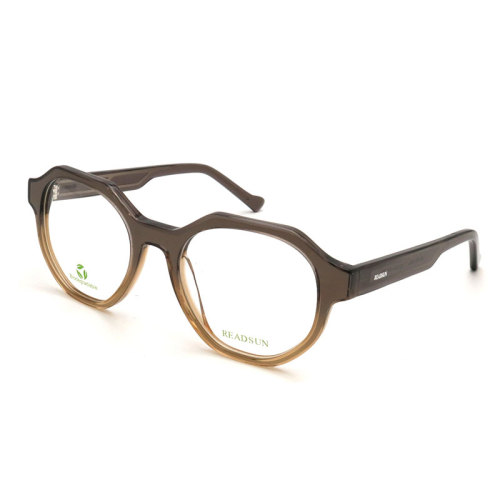 Original Design Fashion Acetate Optical Frame with Stainless Steel Sheet Inside