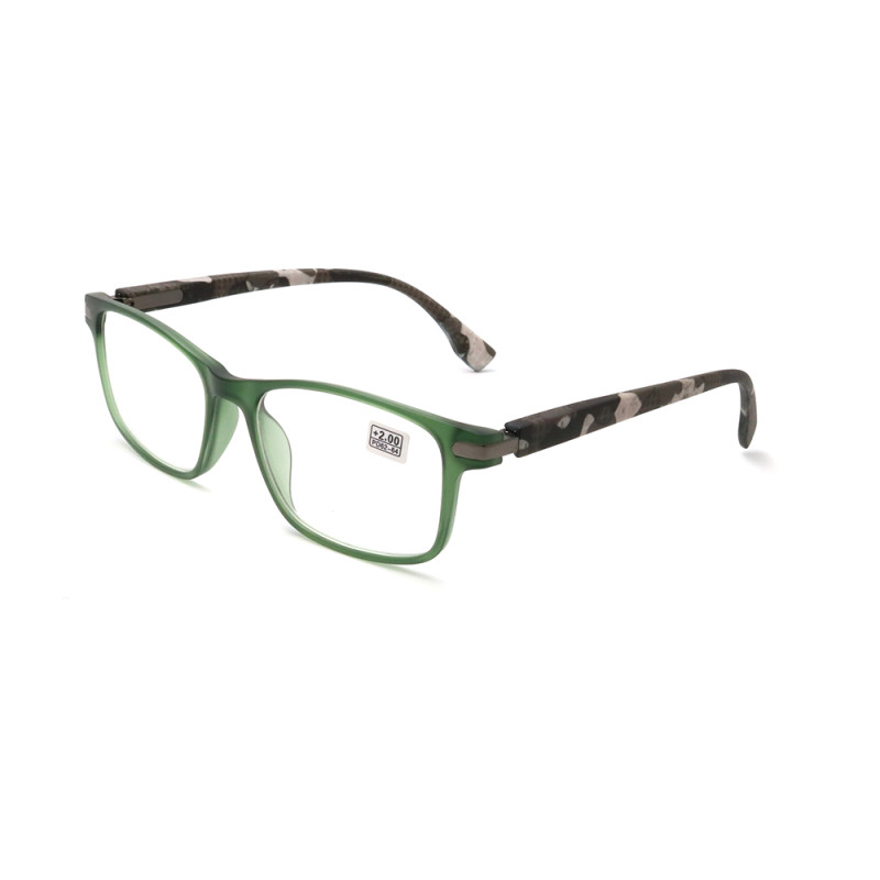 FDA CE Custom Plastic Reading Glasses with Metal Spring hinge