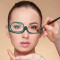 180 Degree Rotating Cosmetic Glasses Folding Eyeglasses Rotatable metal hinge Reading Glass Makeup Glasses