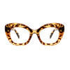 Trending High Quality Vintage Computer Plastic Tortoise Shell Glasses Anti Blue Light Round Women Eyewear Glasses