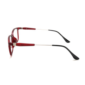 Unisex latest metal temple PC Optical Frame with Cp temple tip