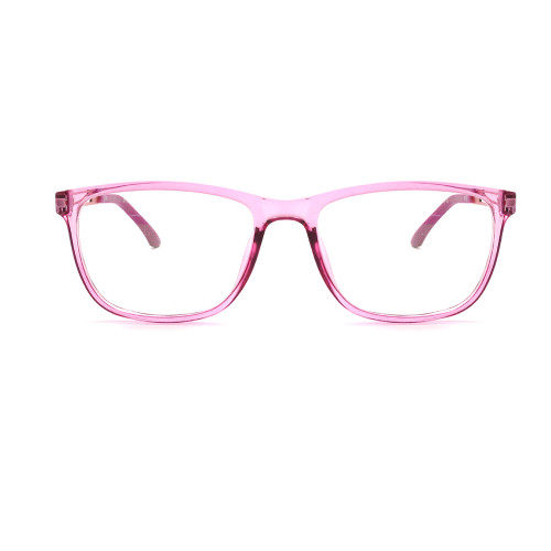 Wholesale Cheap Plastic Fashion Eyeglasses Square Frame Women Men Optical Frame