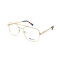 The Original Design Masculine Metallic Textured Optical Frame