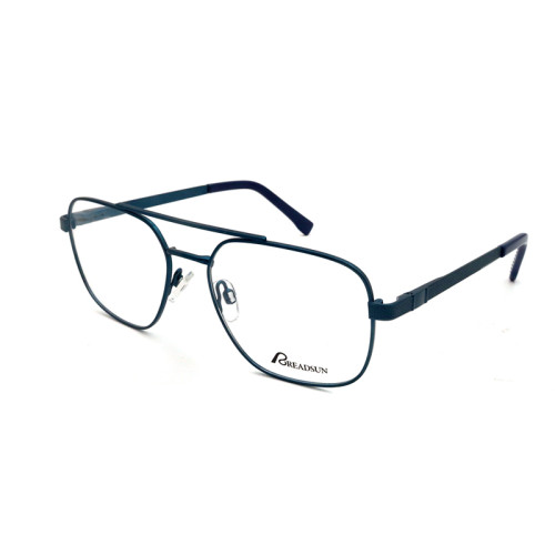 The Original Design Masculine Metallic Textured Optical Frame