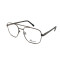 The Original Design Masculine Metallic Textured Optical Frame