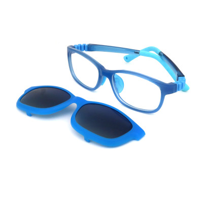 High quality TR90 kids sun clip optical frames