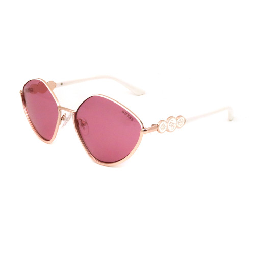 Oversize Metal Frame Designer Diamond Cut Sunglasses for Unisex