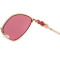Oversize Metal Frame Designer Diamond Cut Sunglasses for Unisex