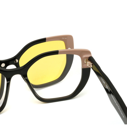 New Retro Square Acetate Optical Eye Frame Optics Eyewear Glasses