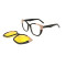 New Retro Square Acetate Optical Eye Frame Optics Eyewear Glasses