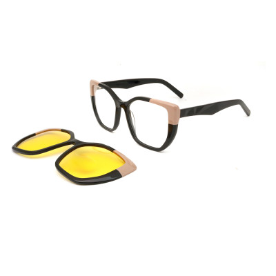 New Retro Square Acetate Optical Eye Frame Optics Eyewear Glasses