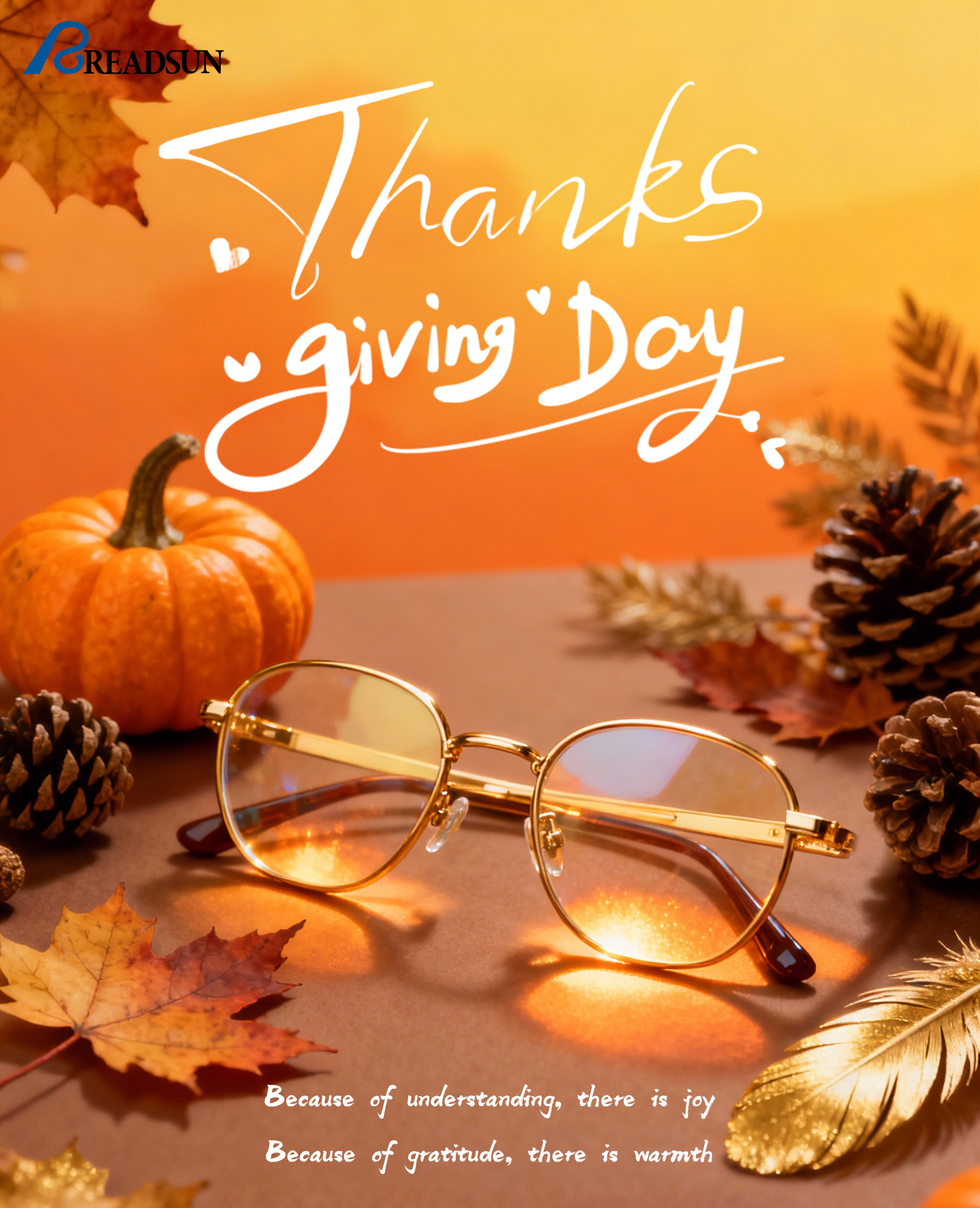 Thanksgiving Message from READSUN Optical