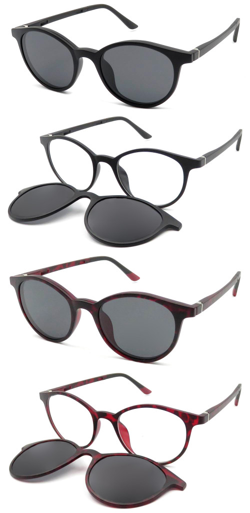 Best selling Clip on optical frame with polarized lens Support customization