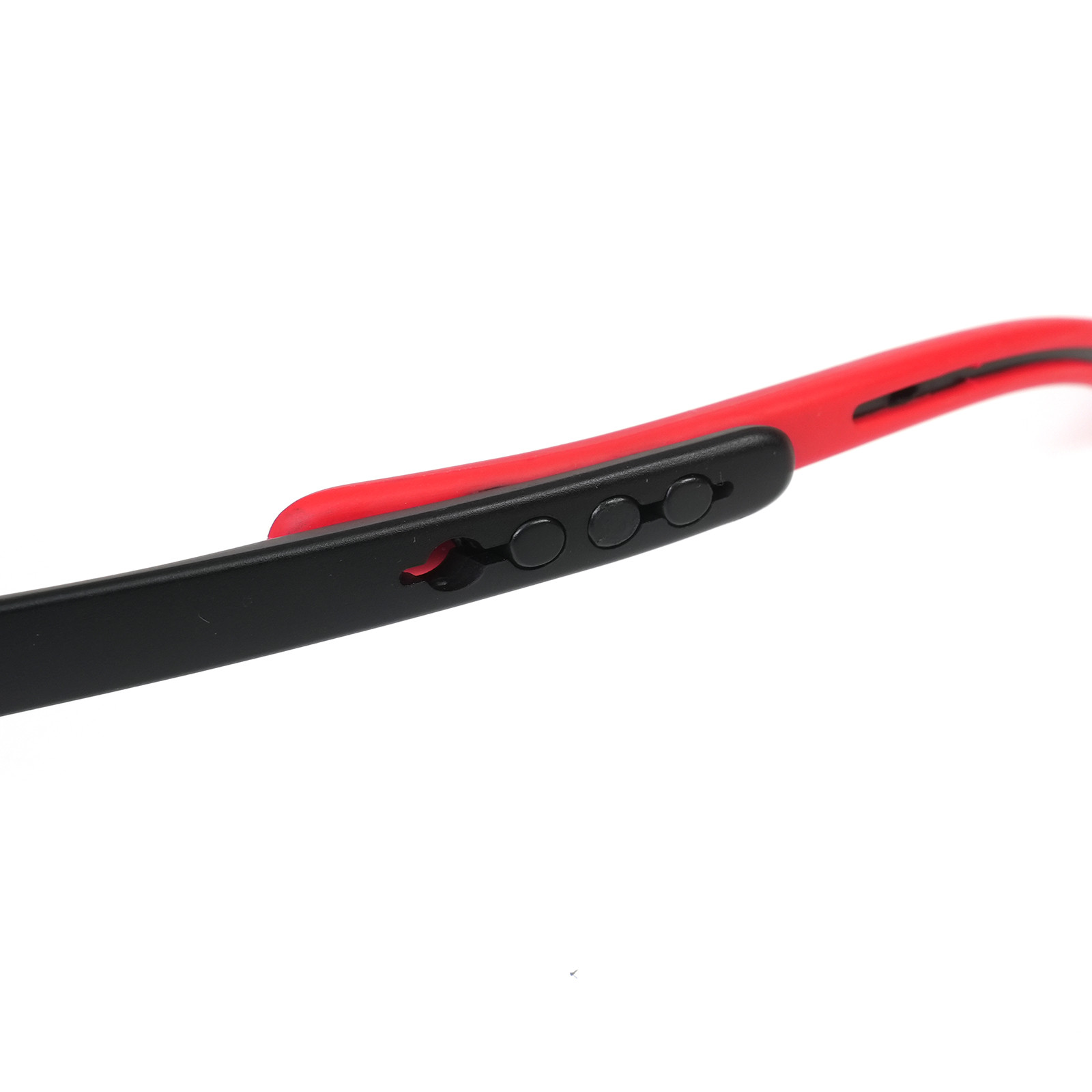 kids non prescription glasses OTRK927014 frame geometry close-up in custom colour range