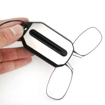 2026 New Reading Glasses without arms Folding Mini Keychain Reading Glasses For Wholesale