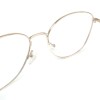 Wholesale Round Frame Metal Optical Glasses Gold Color With Clear Lens For Women