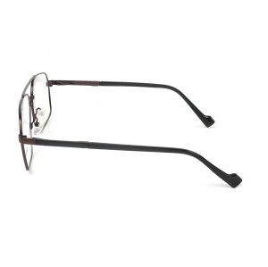 Double Bridge Business Opical Frames For Men | Oversize Square Frame Metal Sunglasses Suppliers