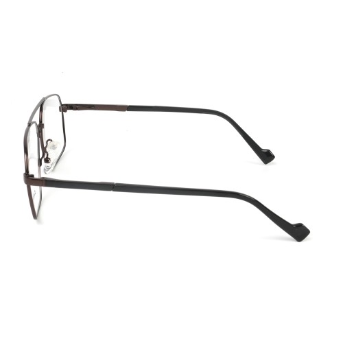 Double Bridge Business Opical Frames For Men | Oversize Square Frame Metal Sunglasses Suppliers