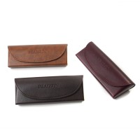 Custom PU Lether Hardshell Eyeglasses Case Lightweight Portable Sunglasses Pouch For Men And Women