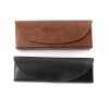 Custom Eyeglasses Case Lightweight Portable Sunglasses Pouch PU Lether Hardshell  For Men And Women