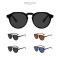 Custom Sunglasses Made From Recycled Materials | Square Polarized Retro Sunglasses
