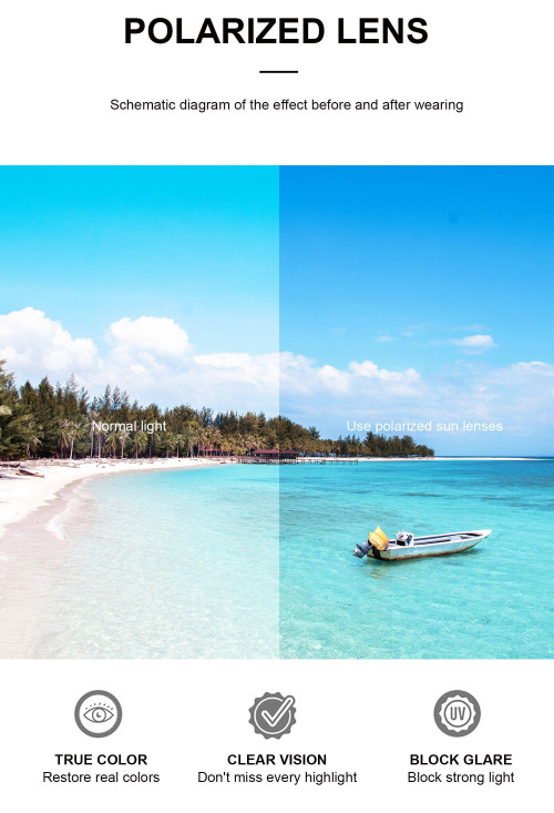 Custom Sunglasses Made From Recycled Materials | Square Polarized Retro Sunglasses