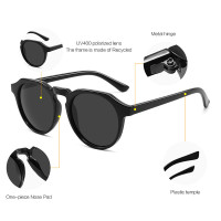 Oem Polarized Sunglasses Made From Recycled Plastic | UV400 Protection Recycle Sunglasses Manufacturer
