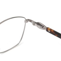 Special Shape Metal Optical Frame With Acetate Temple Support Customization For Women