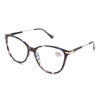 Whosale Round Full Frame Plastic Optical Frame with Box