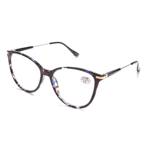 Whosale Round Full Frame Plastic Optical Frame with Box